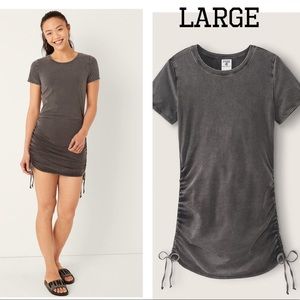 VS Pink Ruched Side Dress